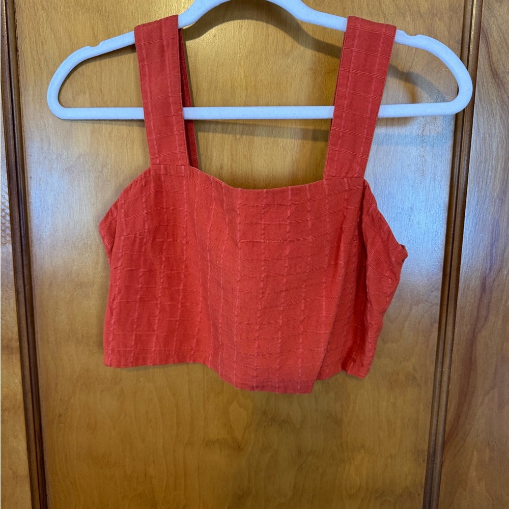 Normal Brand crop top & shorts set